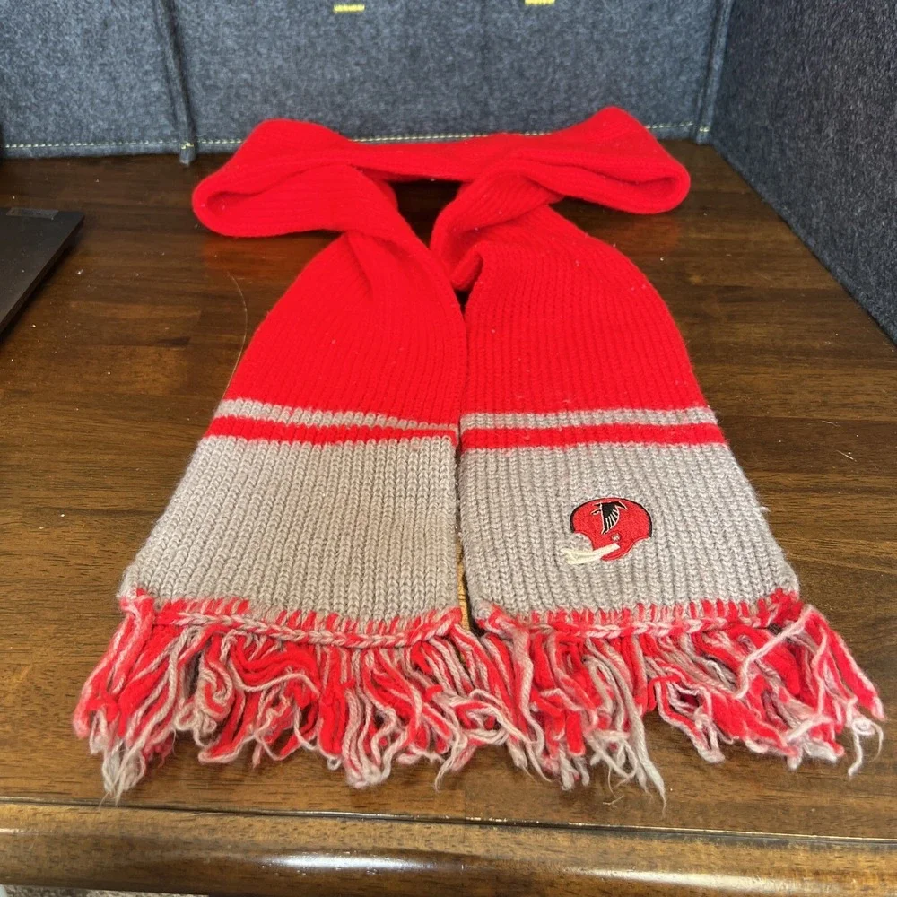 Vintage Atlanta Falcons NFL‎ Scarf Approximately 54 Inches Long